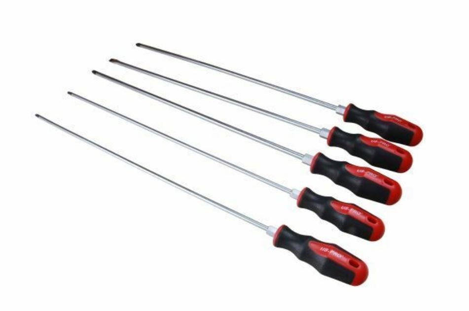 SCREWDRIVER SET | LONG TYPE | 450 MM | PH / PZ / SL | 5 PCS. (SK5024)