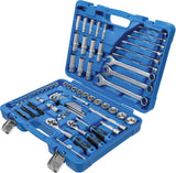 SOCKET SET HEXAGON | 6.3 MM (1/4") / 10 MM (3/8") | INCH SIZES | 92 PCS. (2299)