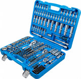 SOCKET SET GEAR LOCK | 6.3 MM (1/4") DRIVE / 10 MM (3/8") / 12.5 MM (1/2") | 192 PCS. (2247)