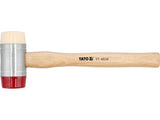 PU & NYLON HEADS MALLET W.WOOD.HANDLE 60 (YT-4634)