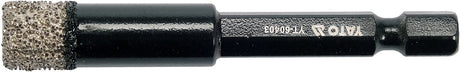 VACUUM DIAMOND DRILL WITH HEX SHANK-10MM (YT-60403)