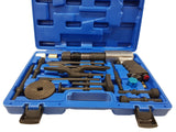 VIBRO / IMPACT CHISEL / PUNCH / REMOVER SET WITH PNEUMATIC HAMMER | 16 PCS. (H2316)