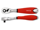QUICK RELEASE CURVED RATCHET HANDLE 1/4 (YT-0733)