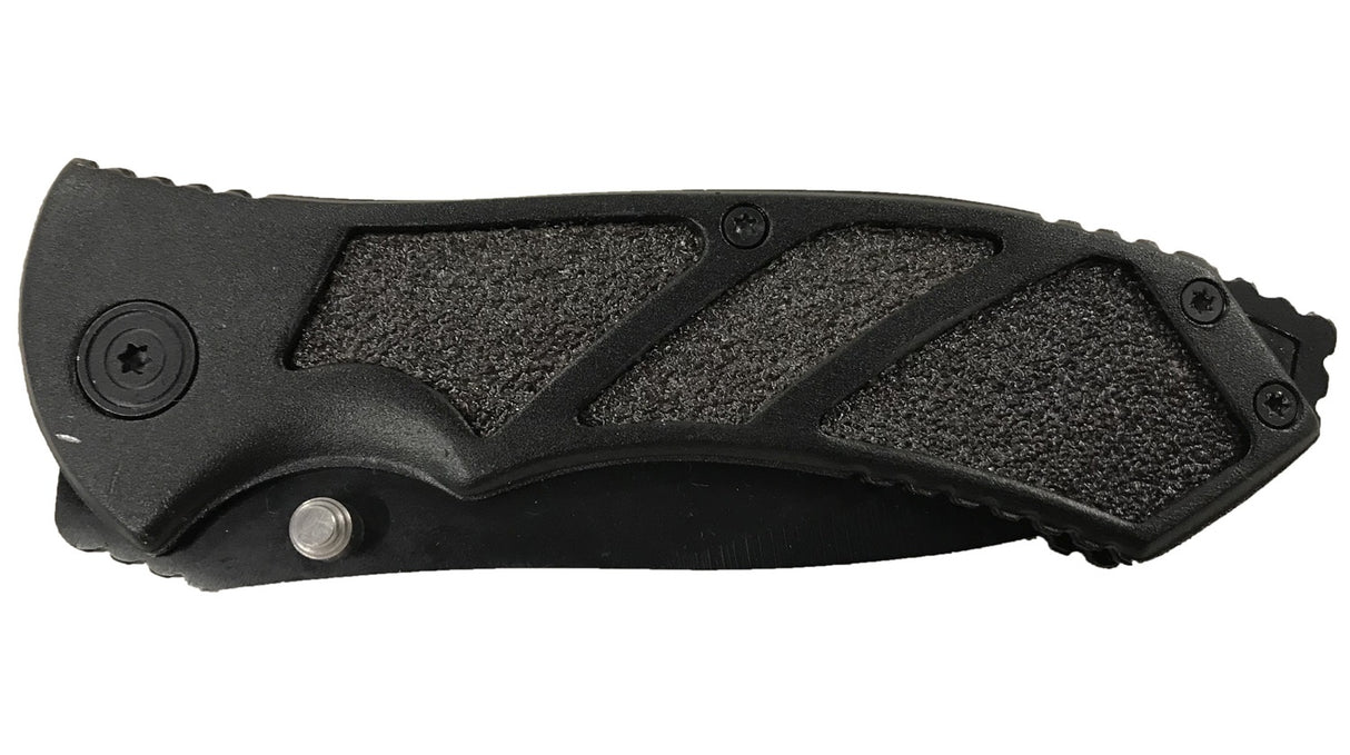 FOLDING KNIFE | BLACK FINISH WITH MATTE TEXTURE | 16.3 CM (FK6)