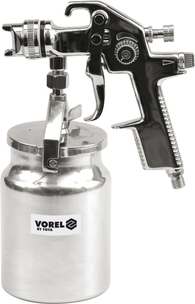 SPRAY GUN W. FLUID CUP HVLP 1000ML (80901)