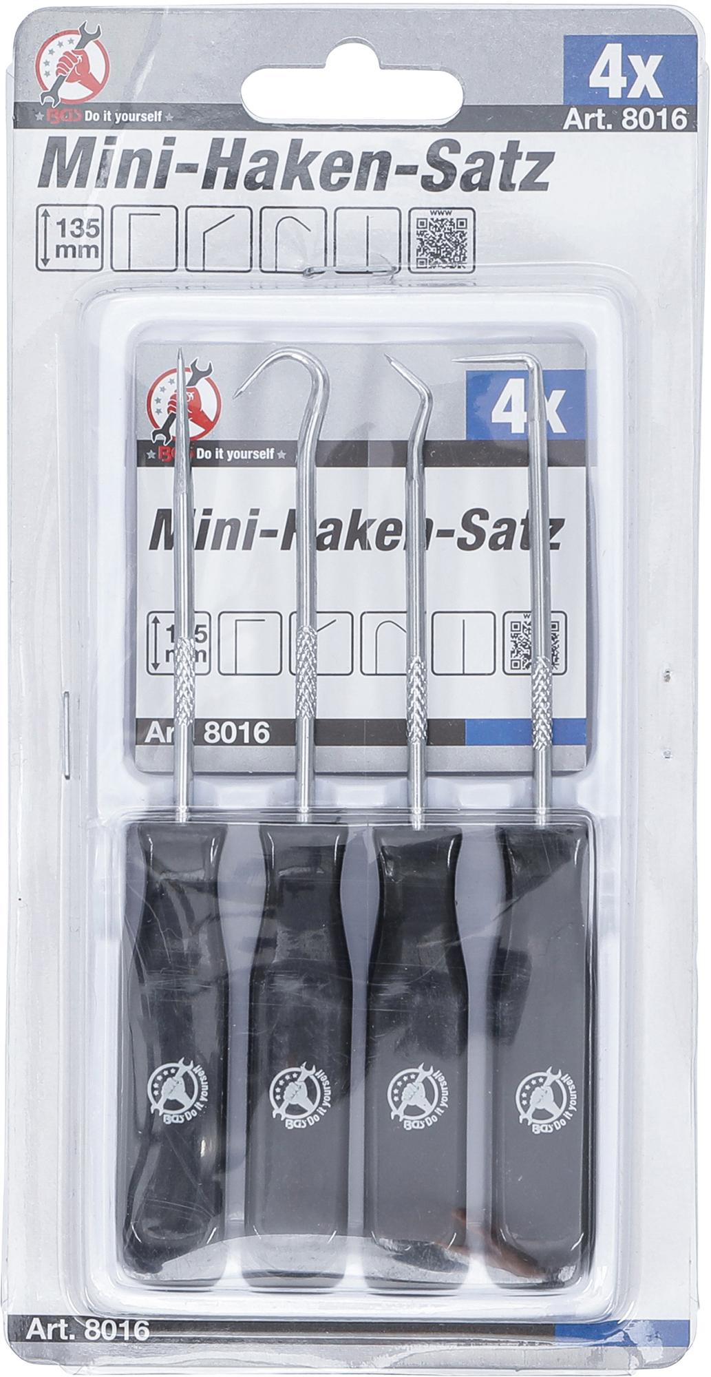 MINIATURE HOOK SET | 4 PCS. (8016)