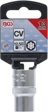 SOCKET, SUPER LOCK | 12.5 MM (1/2") DRIVE | 13 MM (2413)