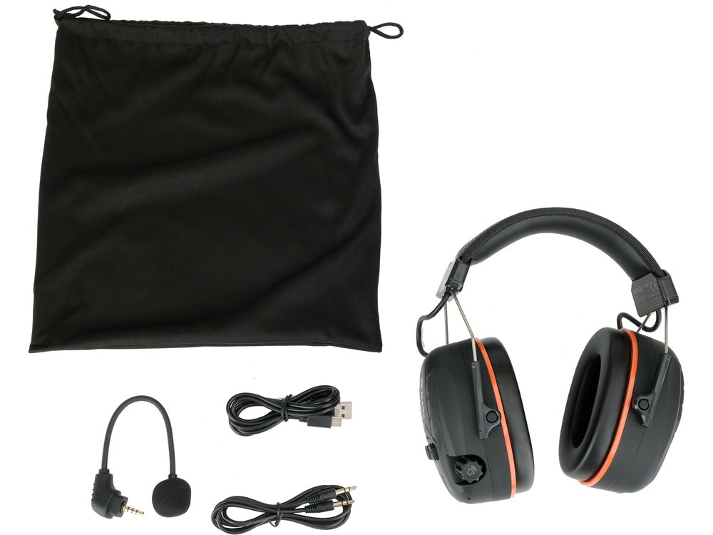 ELECTR. ACTIVE EARMUFFS WITH BLUETOOTH (YT-74627)