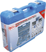 SOCKET SET HEXAGON | 6.3 MM (1/4") / 10 MM (3/8") / 12.5 MM (1/2")| INCH SIZES | 192 PCS. (2245)