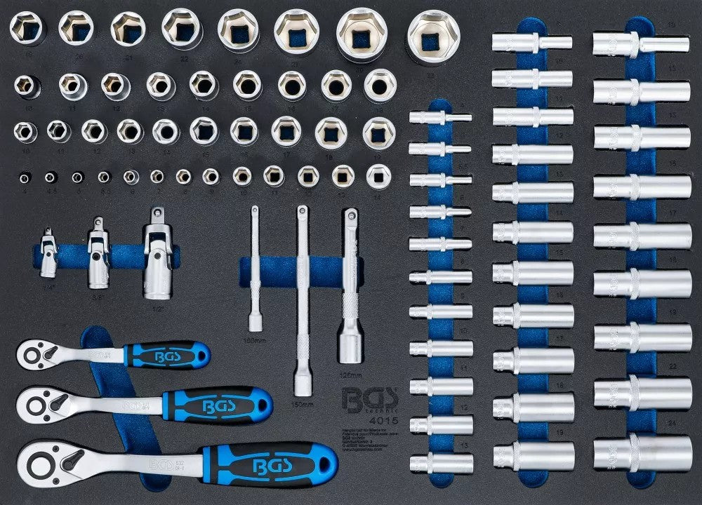 TOOL TRAY 3/3: SOCKET SET | 80 PCS. (4015)