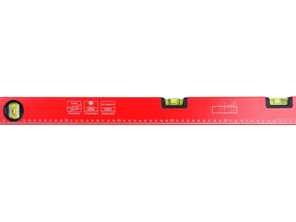 ALUMINUM RECTANGULAR SPIRIT LEVEL/SET SQUARE 1000 X 500 MM (YT-70748)