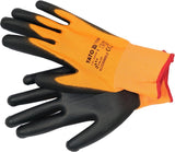 SAFETY GLOVES TOUCHSCREEN FING. PU S. 8 (YT-74751)