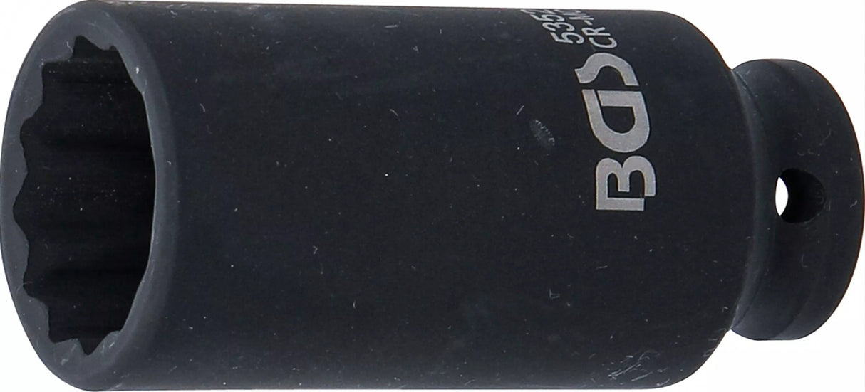 IMPACT SOCKET, 12-POINT, DEEP | 12.5 MM (1/2") DRIVE | 28 MM (5352)