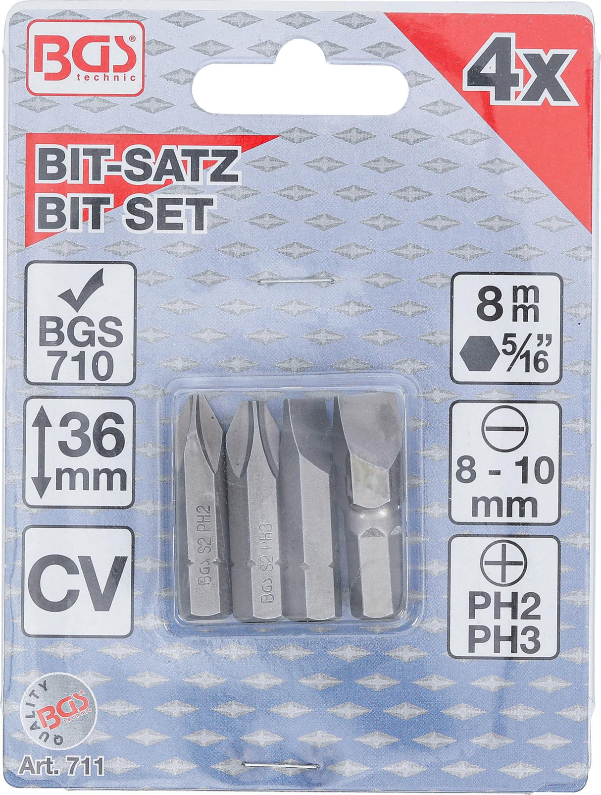 BITS FOR IMPACT WRENCH | FOR BGS 710 (711)