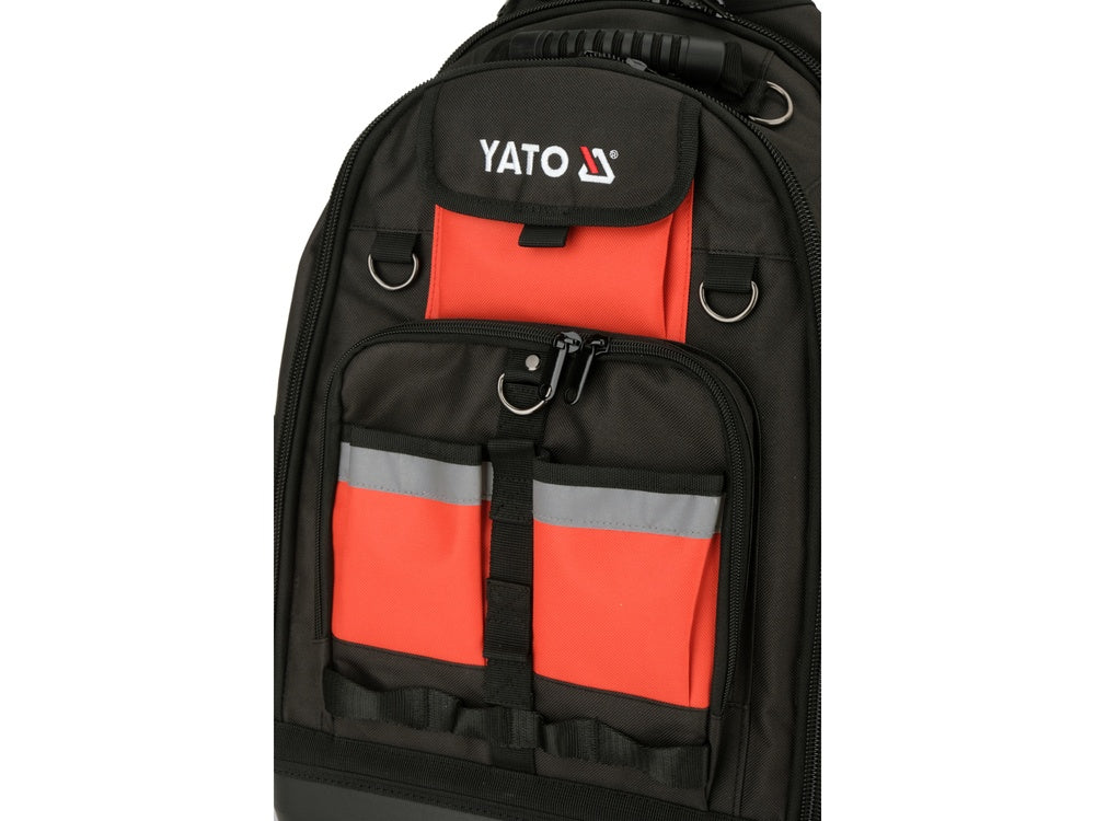 BACKPACK 370X230X570 MM | WITH WHEELS | TELESCOPIC HANDLE | HARD BASE (YT-74288)