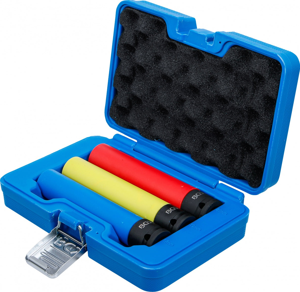 PROTECTIVE IMPACT SOCKET SET | EXTRA DEEP | 12.5 MM (1/2") DRIVE | 17 / 19 / 21 MM | 3 PCS. (74567)