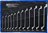 DOUBLE RING SPANNER SET | OFFSET | 6 X 7 - 30 X 32 MM | 12 PCS. (1214)