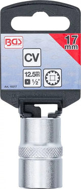 SOCKET, GEAR LOCK | 12.5 MM (1/2") DRIVE | 17 MM (10217)