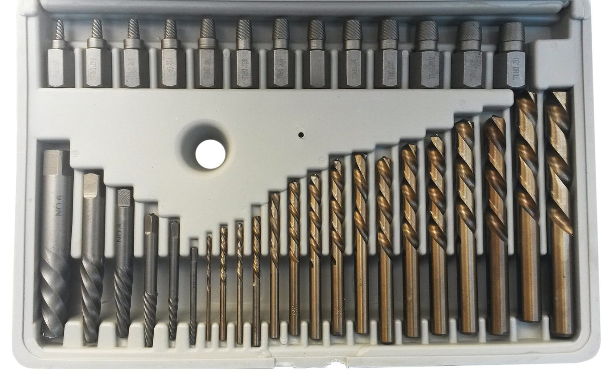 BROKEN BOLT DRILL BIT AND BIT SET | 35 PCS. (8462M)
