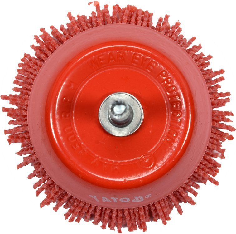 CUP BRUSH NYLON 75MM FOR DRILL (YT-47782)