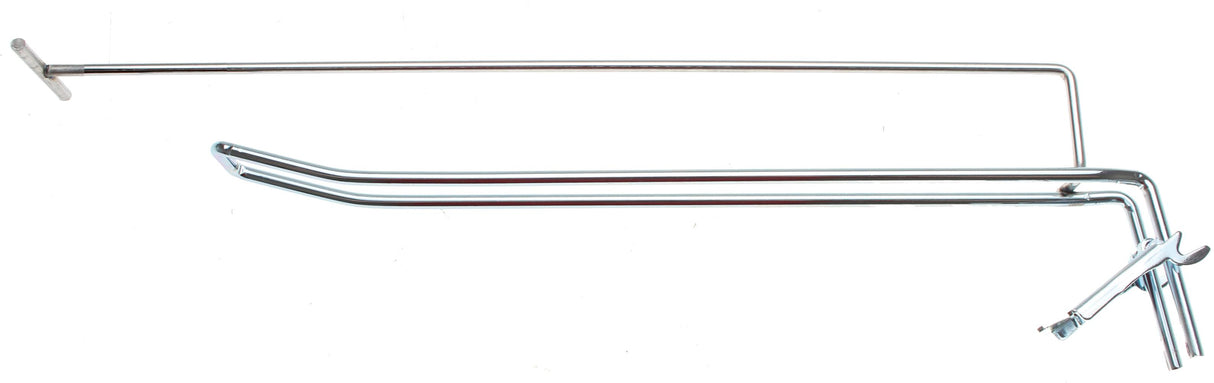 DOUBLE HOOK | 300 X 4.8 MM | WITH SUPPORT ARM AND CROSS PIN (89919)