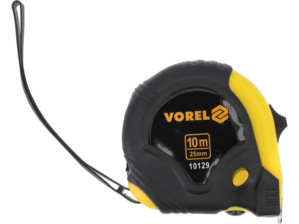 MEASURING TAPE RED-BLACK 10MX25MM (10129)