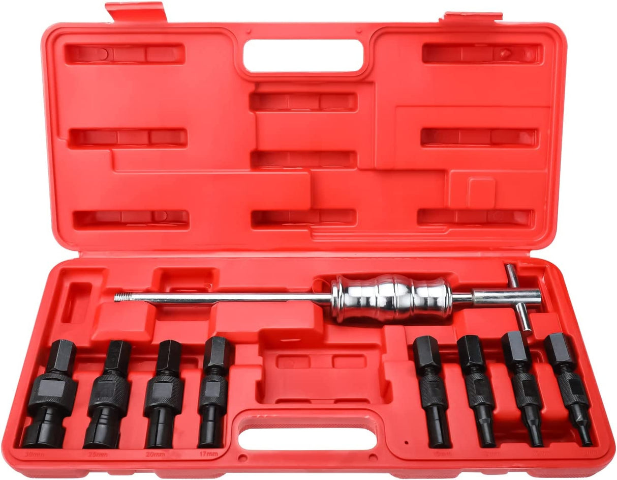 INTERNAL PULLER SET WITH SLIDE HAMMER | 8-32 MM | 9 PCS. (SK1014)