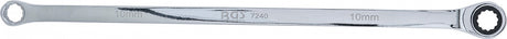 RATCHET RING WRENCH AND RING SPANNER | EXTRA LONG | 10 MM (7240)