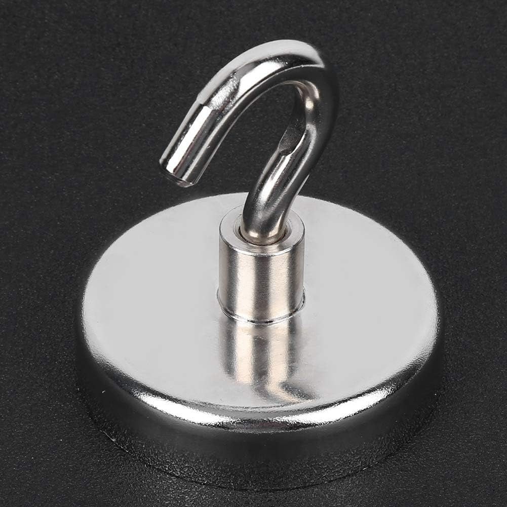 STRONG NEODYMIUM MAGNET | 51 MM UP TO 136 KG | MARKING, FISHING, HANGING, LIFTING, PICKING UP (NM2)