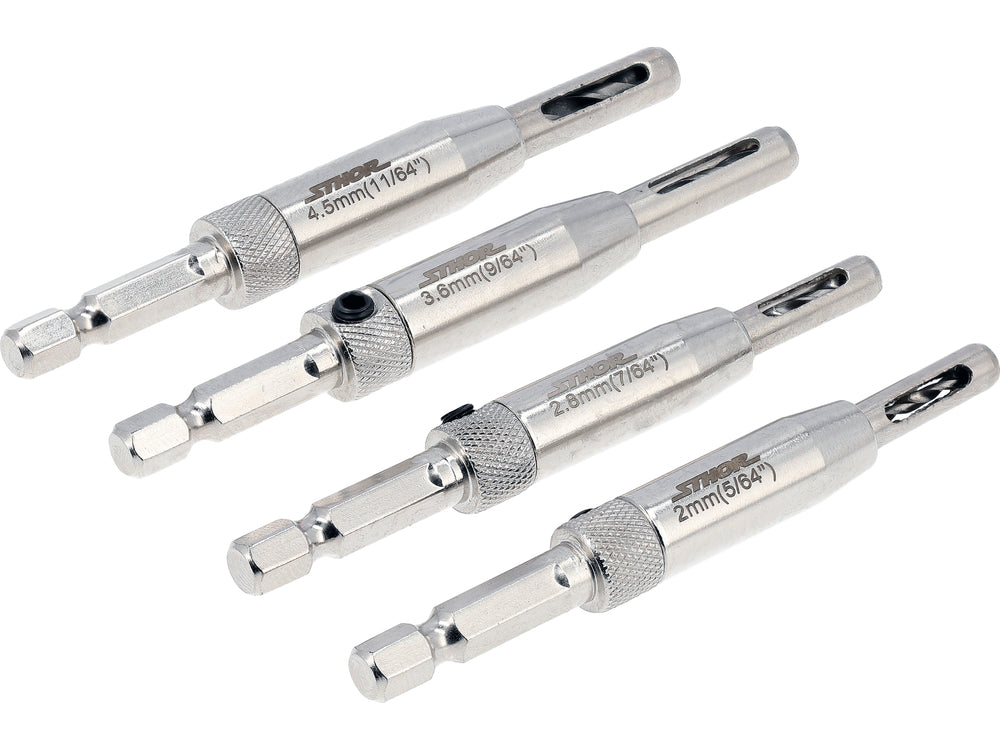 DOOR WINDOW HINGES DRILL BITS SET 4PCS (22750)