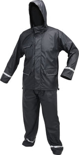 HEAVY DUTY RAINSUIT NAVY STRETCH S. S (YT-79710)