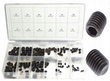 HEADLESS SCREW SET HEX | 160 PCS. (SK01056)