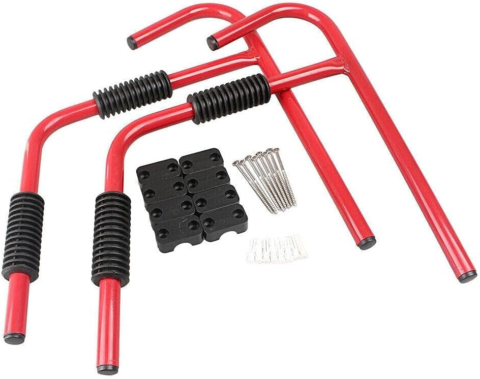 WALL-MOUNTED FOLDING KAYAK AND PADDLE RACK (DR2F)