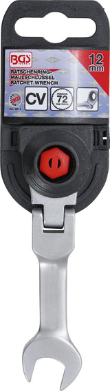 RATCHET COMBINATION WRENCH | SHORT | ADJUSTABLE | 12 MM (6912)