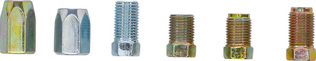 BRAKE PIPE FITTINGS, CONNECTING NUTS AND SCREWS ASSORTMENT | 135 PCS. (70341)