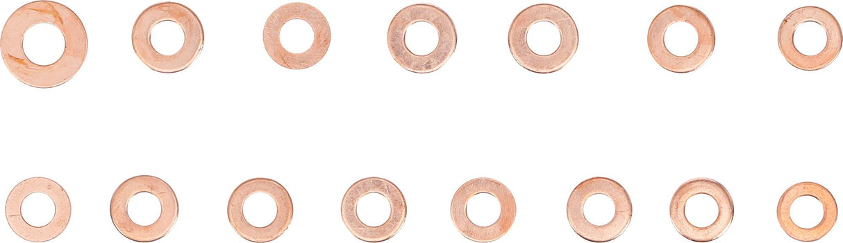 INJECTOR COPPER RING ASSORTMENT | 150 PCS. (8120)