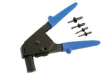 RIVET TOOL FOR PLASTIC RIVETS WITH 40 PCS. RIVETS (RK1201)