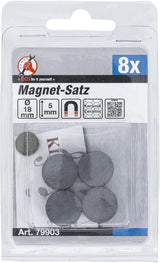 MAGNET SET | CERAMIC | Ø 18 MM | 8 PCS. (79903)