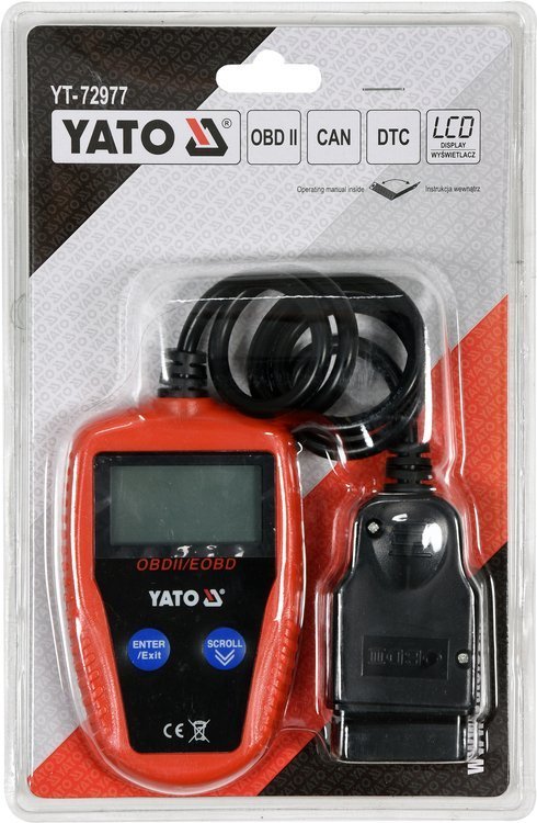 OBDII  MULTILINGUAL SCAN TOOL (YT-72977)