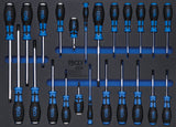 TOOL TRAY 3/3: SCREWDRIVER SET | 23 PCS. (4014)
