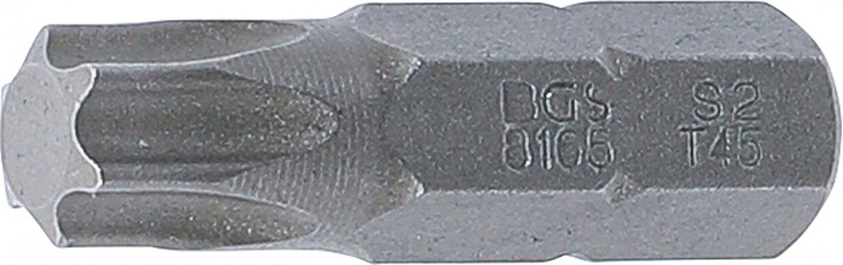 BIT | LENGTH 30 MM | 8 MM (5/16") DRIVE | T-STAR (FOR TORX) T45 (8165)