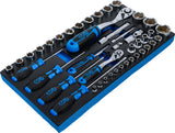 FOAM TRAY FOR BGS 2002 | SOCKET SET AND SCREWDRIVER | 43 PCS. (2002-7)