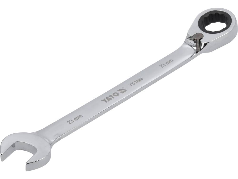 RATCHET COMBINATION WRENCH 23MM (YT-1666)