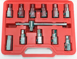 SOCKETS FOR OIL DRAIN PLUGS | 12 PCS. (1017V)