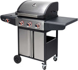 OUTDOOR GRILL | GAS | 3 + 1 | STAINLESS STEEL | 12.8 KW (99651)