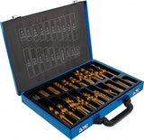 DRILL BIT SET HSS | TITANIUM NITRIDE | 1 - 10 MM | 231 PCS. (72130)