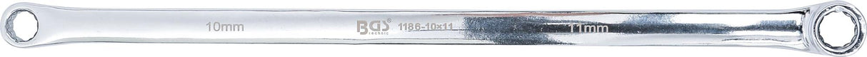 DOUBLE ENDED SPANNER | EXTRA LONG | 10 X 11 MM (1186-10X11)