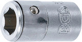 BIT ADAPTOR WITH RETAINING BALL | 6.3 MM (1/4") DRIVE | INTERNAL HEXAGON 8 MM (5/16") (8251)