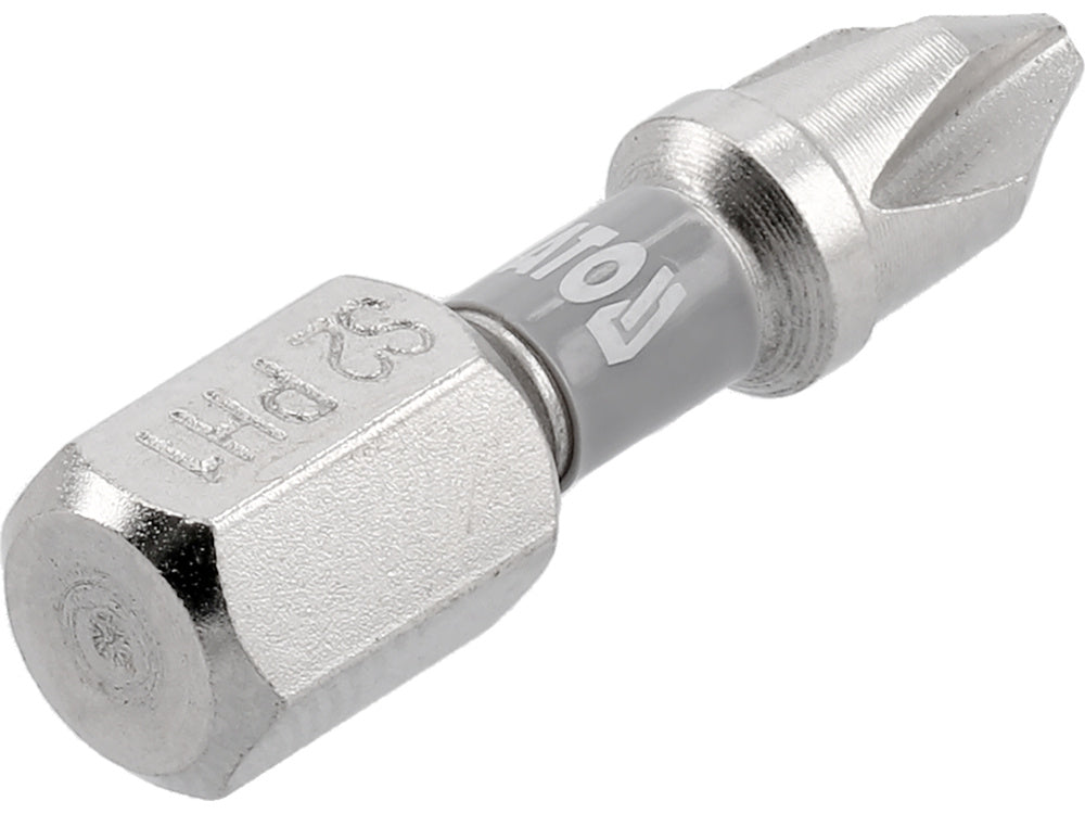 SCREWDRIVER BITS 1/4 25MM PH1 2 PCS NI (YT-78000)