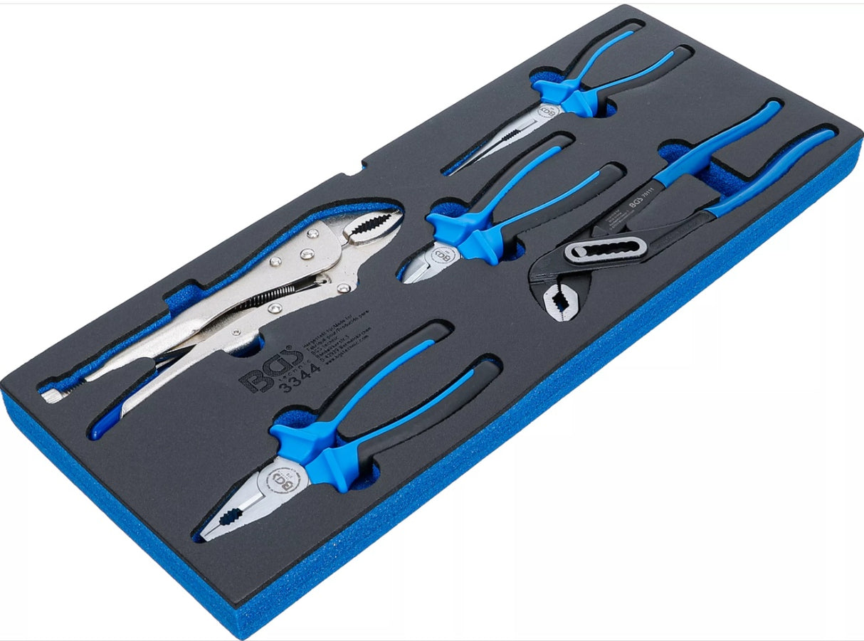 FOAM TRAY FOR BGS 3312: PLIERS SET | 5 PCS. (3344)